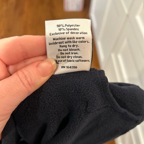 Dudley Stephen’s funnel turtleneck navy sweater - Picture 5 of 5